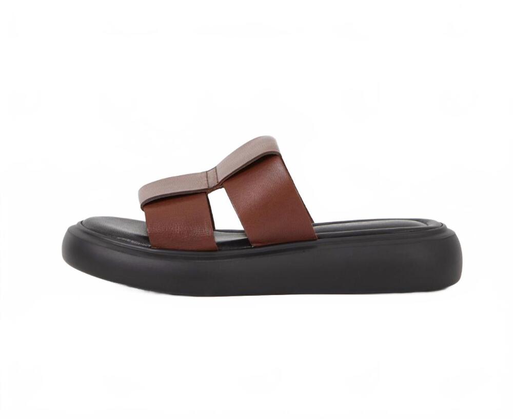 NEW VAGABOND SHOEMAKERS women's blenda slides in brown